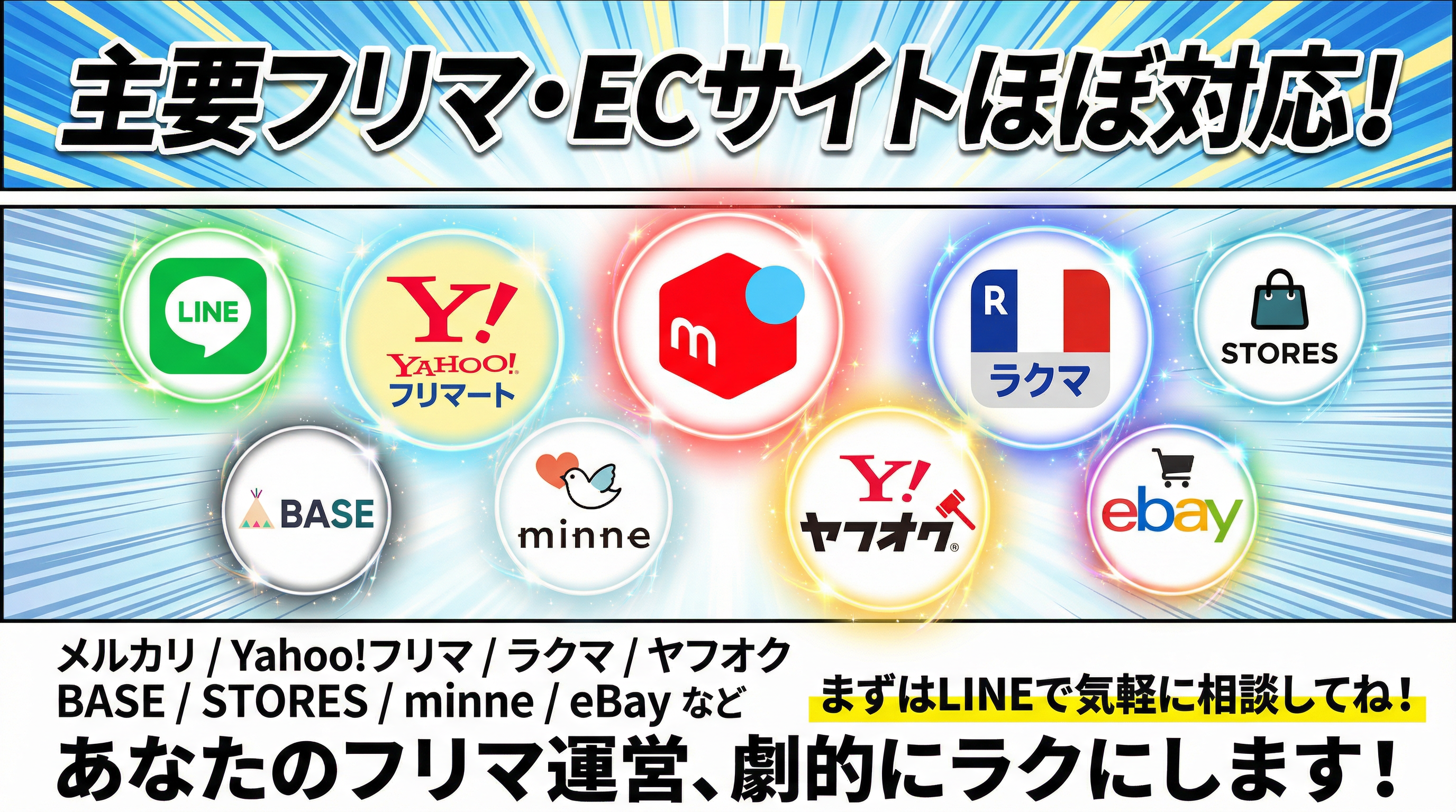 フリマアプリ再出品・自動化します サムネイル